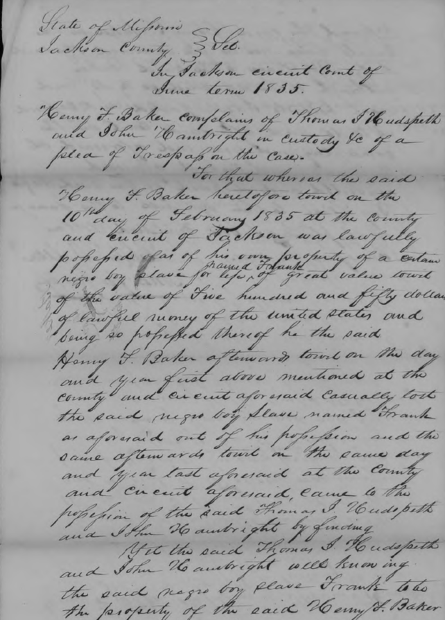 Baker v. Hudspeth