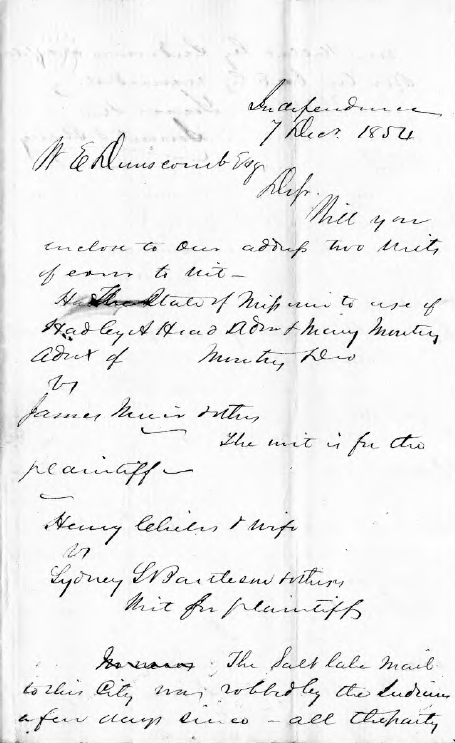 Chiles v. Bentterson
