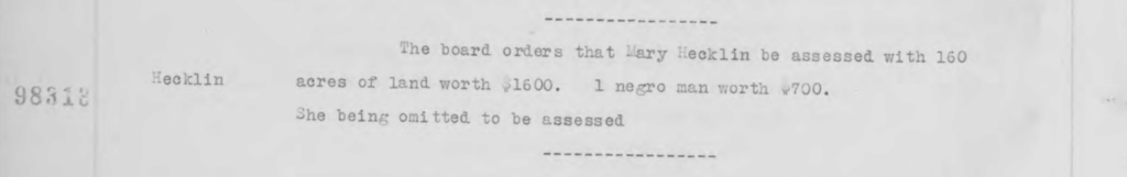 Court Record 98318: Hecklin