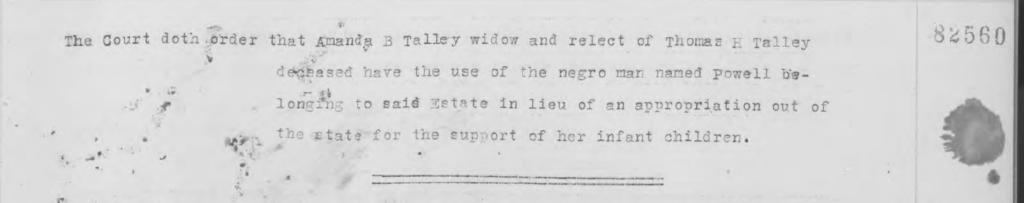 Talley Estate
