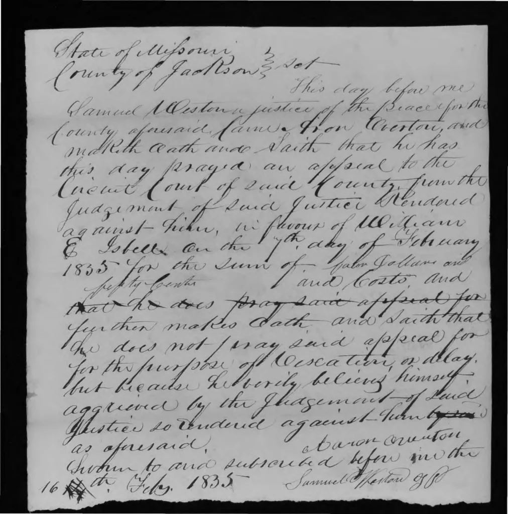Isbell v. Overton